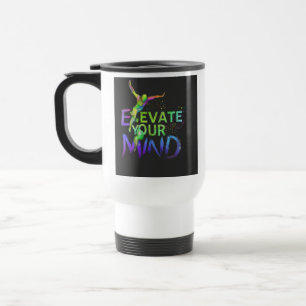 "Elevez votre esprit" Travel Coffee Mug