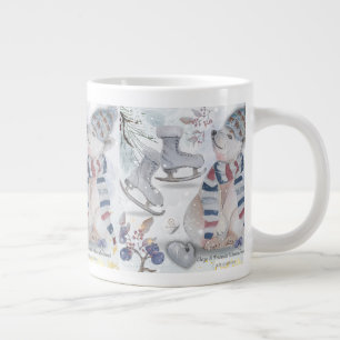 Eleze & Friends Serie Boganhues Druck Riesenkaffee Jumbo-Tasse