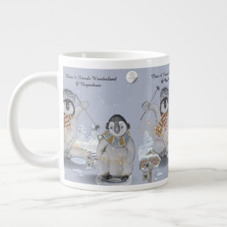 Eleze & Friends Series Boganhues Print Giant Coffe Jumbo-Tasse