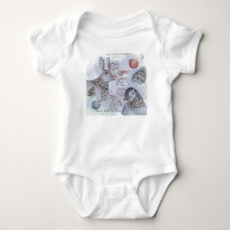 "Eleze & Friends Wonderland" Boganhues  Baby Strampler
