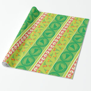 Elf 100% genehmigt geschenkpapier