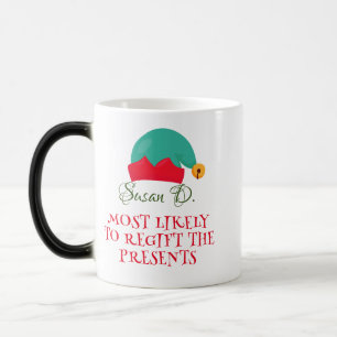 Elf am wahrscheinlichsten, die Geschenke Weihnacht Verwandlungstasse