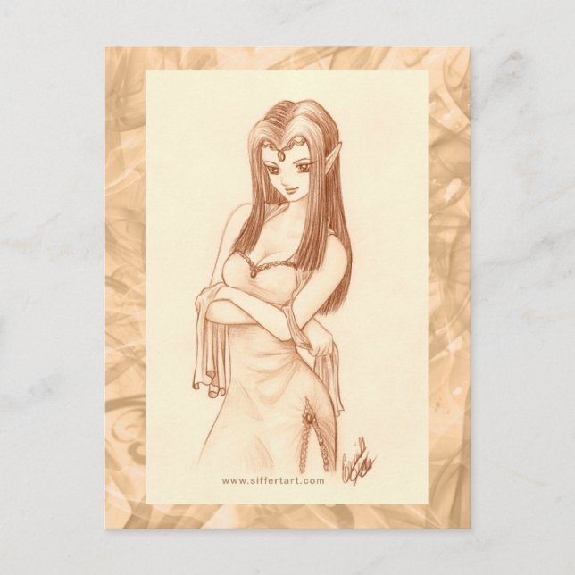 Elf (anime) postkarte (Vorderseite)