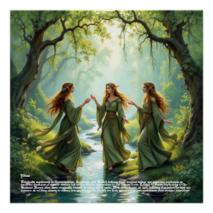 Elf Ansammlung Poster