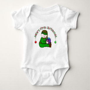 Elf Baby White First Christmas Tshirts et cadeaux