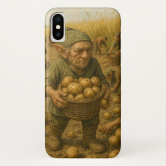 Elf bei der Kartoffelernte Case-Mate iPhone Hülle