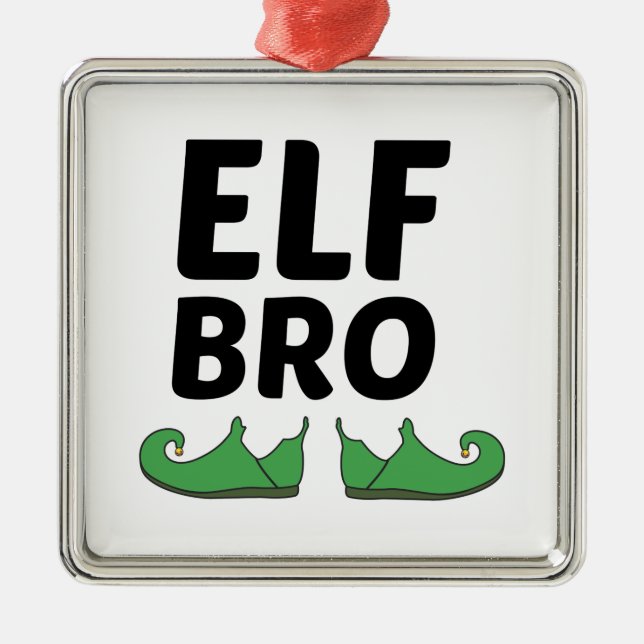 ELF BRO ORNAMENT AUS METALL (Vorne)