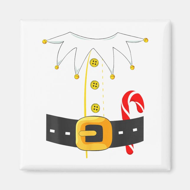 Elf Costume Christmas Holiday Men Women Kids  Magnet (Vorne)