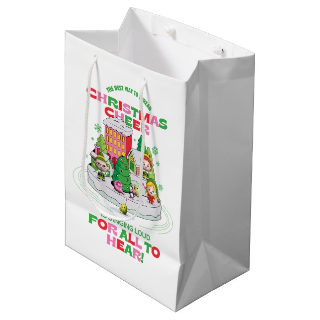 Elf der Film | Der beste Weg Weihnachten zu verbre Mittlere Geschenktüte (Vorderseite Schrägansicht)