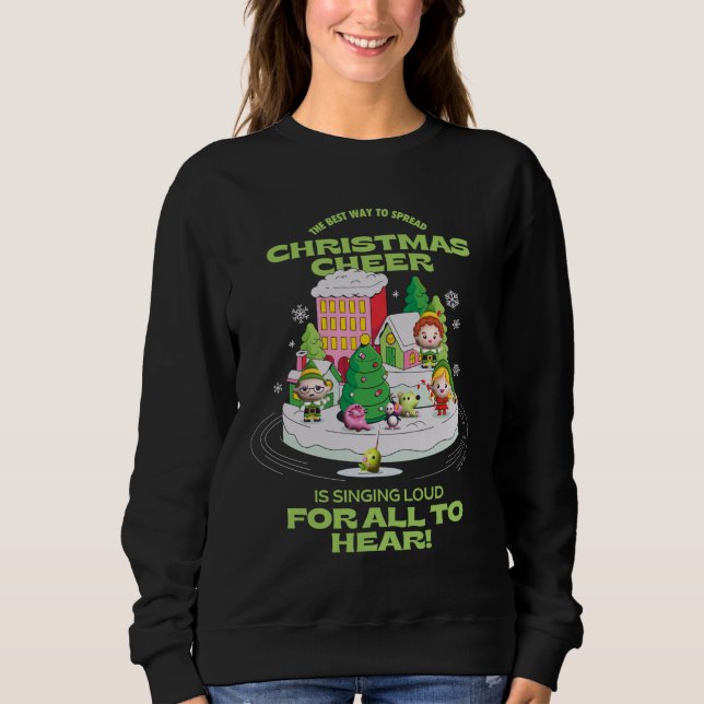 Elf der Film | Der beste Weg Weihnachten zu verbre Sweatshirt (Vorderseite)
