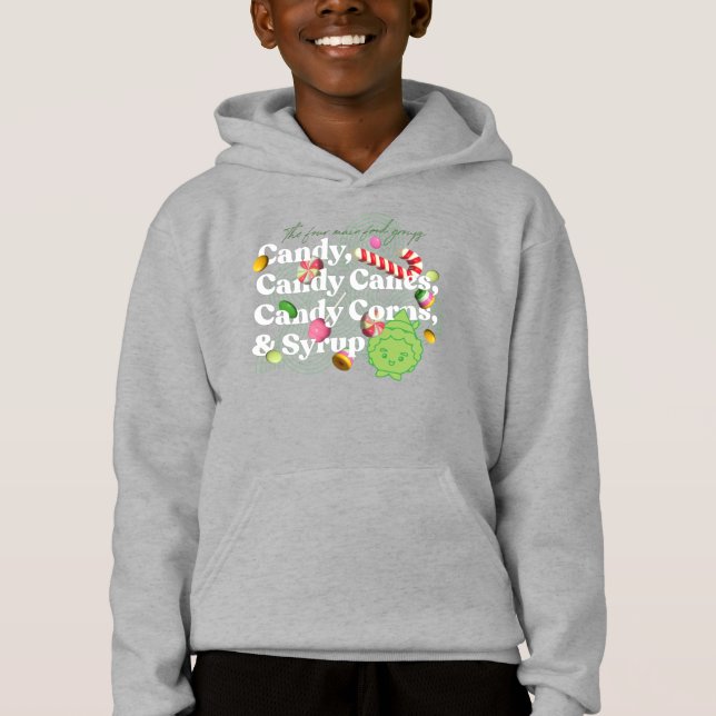 Elf der Film | Die vier Hauptnahrungsgruppen Hoodie (Vorderseite)