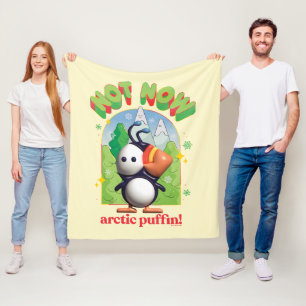 Elf der Film Nicht jetzt arktischer Puffin! Fleecedecke