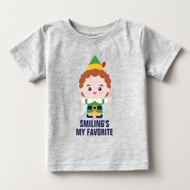 Elf der Film | Niedlich Buddy Baby T-shirt (Vorderseite)