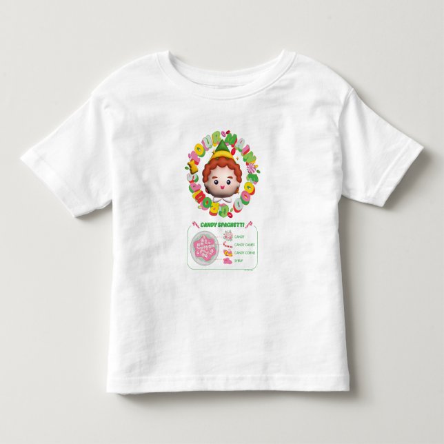 Elf der Film | Vier Hauptnahrungsgruppen Kleinkind T-shirt (Vorderseite)