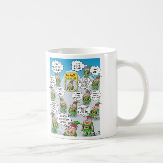 Elf des Monats Kaffeetasse (Rechts)