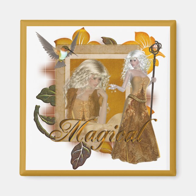 Elf Designs :: Magical von MarloDee Magnet (Vorne)