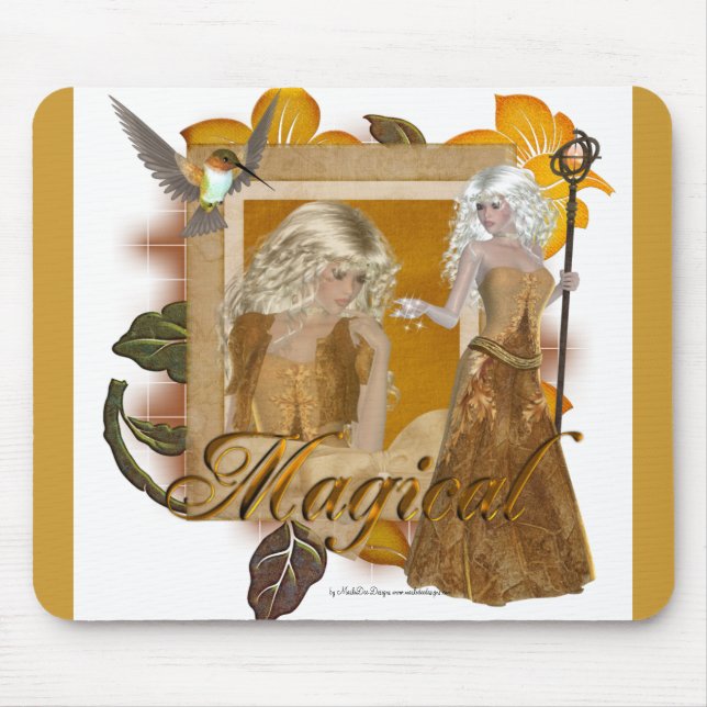 Elf Designs :: Magical von MarloDee Mousepad (Vorne)