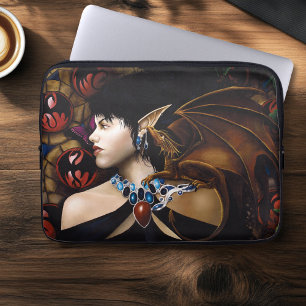 Elf Dragon Butterfly Fantasy Laptopschutzhülle