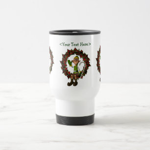 Elf drôle a personnalisé la tasse de vacances de