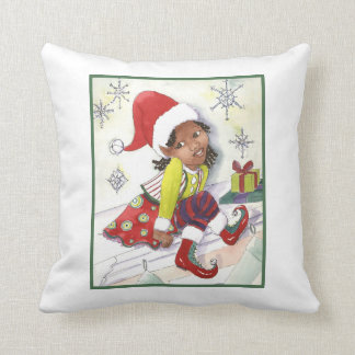 Elf-Elf-Mädchenmädchen-Akzentkissen Kissen
