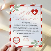 Elf Erholung Notice, Elf Hospital, Elf Sick Note