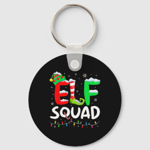 Elf Familie Weihnachten Matching Pajamas Xmas Elf  Schlüsselanhänger