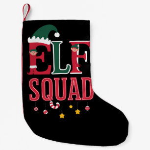 Elf-Familien-Weihnachts-Pyjama Elf-Squadron  Kleiner Weihnachtsstrumpf