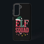 Elf Family Christmas Matching Pajamas Elf Squad Samsung Galaxy Hülle<br><div class="desc">Elf Family Christmas Matching Pajamas Elf Squad</div>