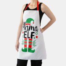 Elf Family Fun | Rote und grüne Mama Elf