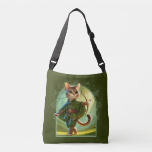 Elf Feline Fantasy Adventure Tragetaschen Mit Langen Trägern
