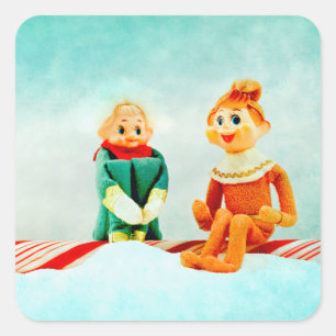 Elf First Date Stickers