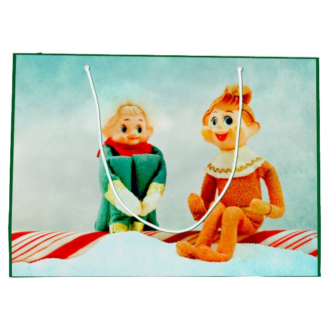 Elf Große Geschenktüte (Rückseite)