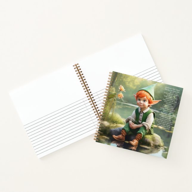 Elf Hardcover Notizbuch (Innenseite)