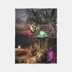 Elf House Fleecedecke