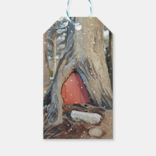 Elf House Geschenkanhänger