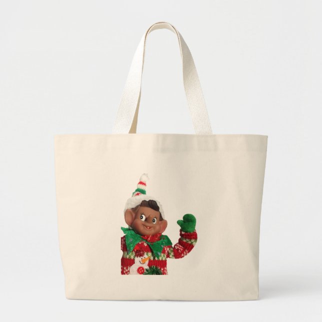 Elf Jumbo Stoffbeutel (Vorne)