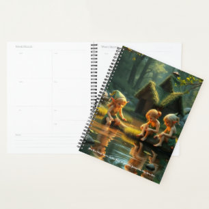 Elf-Kinderkalender Planer