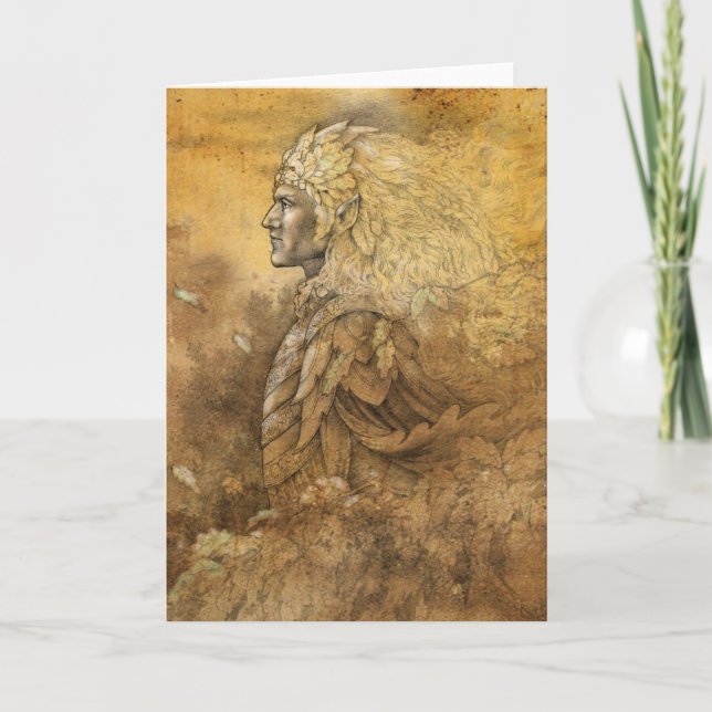 Elf-König Karte (Vorderseite)