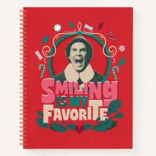 Elf - Lächeln ist mein Favorit Notizbuch