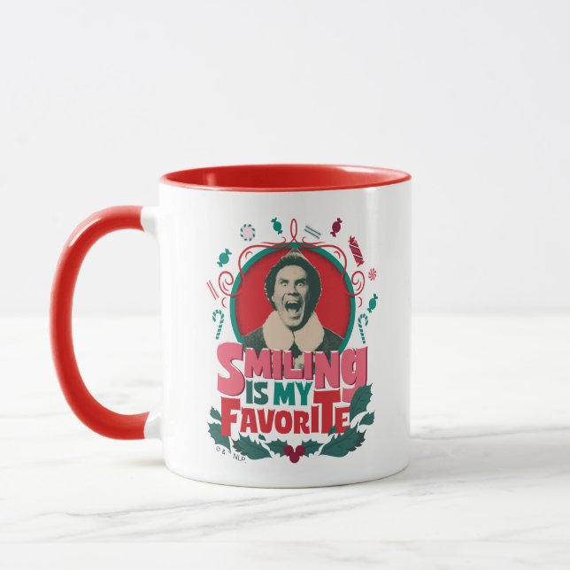 Elf - Lächeln ist mein Favorit Tasse (Links)