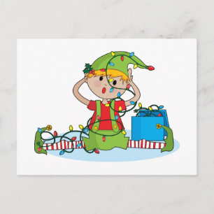 Elf Lights Postkarte
