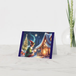 Elf Magic Feiertagskarte