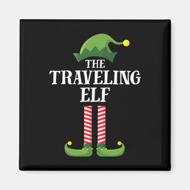 Elf Matching Familiengruppe Weihnachten Teil Magnet (Vorne)