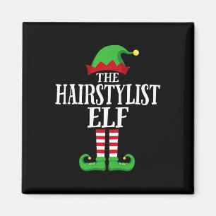 Elf Matching Family Group Weihnachten Pa Magnet