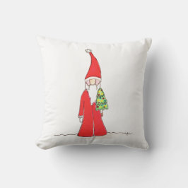Elf mit Baum Kissen