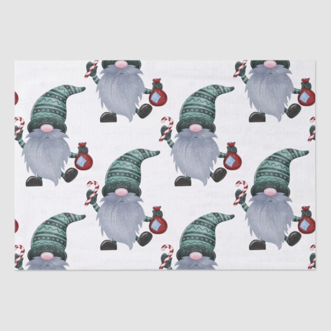 Elf mit Hut Seidenpapier (Vorderseite)