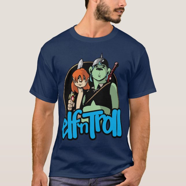 Elf ` n SCHLEPPANGEL T - Shirt (Vorderseite)