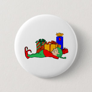 Elf Nickerchens Button
