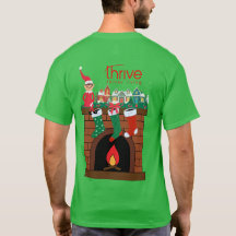 Elf on the Mantel Thrive TShirt