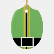 Elf Oval Ornament